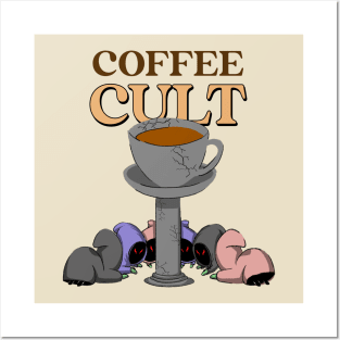 Funny Coffee Lover Coffee Addict Coffee Cult Posters and Art